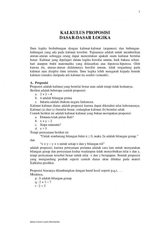 picture_Matematika Pdf 8063 | Kalkulus Proposisi | Matematika